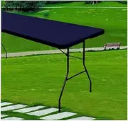 Rectangle Tablecloth Washable Polyester Table Cloth, Decorative Fabric Table Cover for Dining Table, Buffet Parties and Camping Picnic(A12,76x122cm)