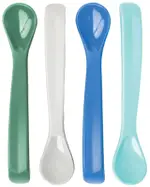 Tiny Twinkle Silicone Baby Spoon bambino 4 pieces