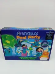 New. Starlux Pool Party Glow in the Dark game, dive and pool toys