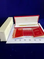 Pen Cartier Santos de Cartier Ballpoint Palladium Authentic New Old Stock Box