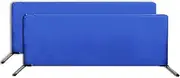 Table Tennis Barrier with 420D Oxford Cloth, 2Pcs Ping Pong Baffle Field Fence Surround Block for Table Tennis Court, Stainless Steel Pipe Frame, Ready to Install 7‘8" Wx 30" H