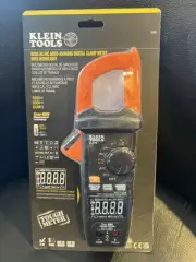 Klein Tools CL810 600A AC/DC Auto-Ranging Digital Pro Clamp Meter with...