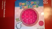 NEW~Push POP Squishers~Fidget Octagon Pink~Calms Anxiety~100% Silicone~5+