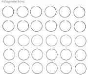 Piston Ring Set For 95-02 Ford Mercury Contour Cougar Mystique S82416-STD
