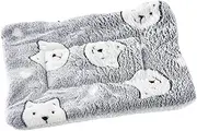 Generic Cat Bed Mat Sleeping Blanket Soft Indoor and Outdoor Dog Kennel Bed Pet Sleeping Mat for Kitty Hamster Small Animals Bunny