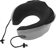 ERINGOGO Hooded Neck Pillow for Airplane Travel Memory Foam Travel Pillow with Ergonomic Support Convenient Storage Design for Cars Office and Long Flights