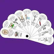 The Play Doctors What I Can Do When I Feel Angry? Fan - ASD/Autism/SEN Social Communication Aid for Children