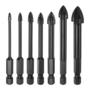 7pcs 3mm 4mm 5mm 6mm 8mm 10mm 12mm Tile Glass Concrete Masonry Drill Bit Set
