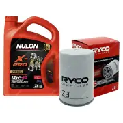 Ryco Oil Filter 7L XPRHD15W40 Eng. Oil Service Kit for Ford Falcon AU I-III 6cyl