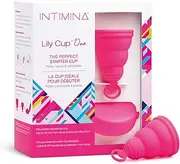 Intimina Lily Cup One - The Collapsible Menstrual Cup for Beginners, Period Cup for Teens