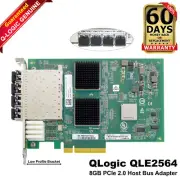 Dell QLogic QLE2564 Quad-Port 8Gb/s FC SFP+ PCIe 2.0 x8 Host Bus Adapter 45GPC