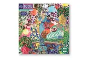 eeboo: Garden Party - Square Puzzle (1000pc Jigsaw)