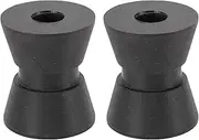 2Pcs Boat Trailer Roller Nylon Anti Scratch, 39 X 49mm Anti Scratch Bow Roller Assembly for Yacht Motorboat, Long Lasting and Scratch Proof