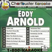 CHARTBUSTER KARAOKE CD+G CDG EDDY ARNOLD 15 SONG CBA9120 CATTLE CALL & MORE RARE
