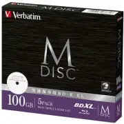 ‎Verbatim Verbatim Long-term storage M-DISC BD-R XL for one-time recording 2-4x