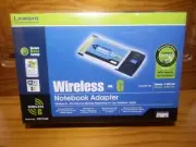 Cisco Linksys WPC54G Wireless-G Notebook Adapter CardBus Card Laptop PC!