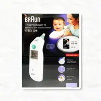 在飛比找蝦皮購物優惠-☾盈宇☽ BRAUN 百靈耳溫槍 ThermoScan 5 