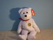 Beanie Babies Decade Bear (White) New with Tag