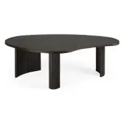 Ethnicraft Mahogany Boomerang Coffee Table