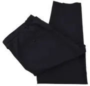 HUGO BOSS Navy Blue P-GENIUS Tech Wool Stretch Slim Fit Flat Front Pant 30 NWT