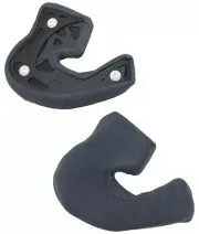 Shoei J-Wing/Multitec/RJ Platinum Cheek Pads Gray