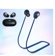 Silicone Anti Loss Rope For Anker Soundcore Space A40 Sound Wide BT Earphones ##