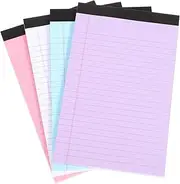 HOODANCOS Note Pad Memo Pad Memo Sheets Legal Pads College Ruled Notebook for Office School College