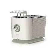 [Imetec] GranToast Toaster, 2 Extra Large Slots and Opening Tongs for Extra Thick Toast, 10 Browning Levels, Automatic Shut-Off Timer, Crumb Drawer, 600W