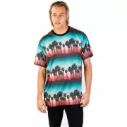 Neff Mens Sunset Dreams Tee Shirt NWT S