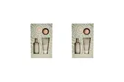 2x 3pc Urban ES Journey 100g Bath Salt 50g Bath Bomb 50ml Body Scrub Care Set