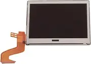 3in LCD Display Screen for DS Lite Game Console, Top Upper LCD Screen Display Replacement with Touch Digitizer Glass, Multipurpose LCD Touch Screen Repair Part