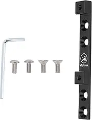 Bike Cage Mounting Base, Bicycle Bottle Cage Mounts Drink Water Bottle Adapter Hole Adjuster Bolt Hole Position Adjustment Fixed Frame Regulator for Road Mountain Bike Frame