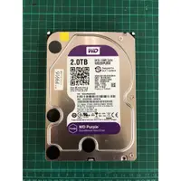 在飛比找蝦皮購物優惠-台南可面交 電腦硬碟 WD WD20PURX 紫標 2TB 