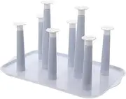 TINEASUR Cup Rack Cup Draining Stand Glasses Organizer Bottle Draining Rack Water Bottle Stand Glasses Drying Rack Glasses Draining Rack Cup Draining Rack Glasses Holder Bottle Organizer