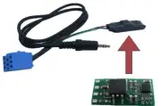 Aux Line IN Adapter MP3 CD Changer 8-Pin Pole for Audi Radio Satnav Plus / Rns-D