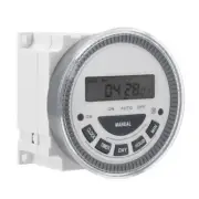 AC 250V LCD Digital Timer Programmable Time Switch Cycle Time Controller ON/OFF