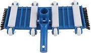 Kit Pool Swimming Pool Vacuum Brush Head Heavy Duty Cleaning Brush for 1.5 inch Vacuum Hose Connector Pool Cleaning Kit