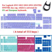 Full set of keyboard replacement keycaps. For Logitech G813/G815/G913/G915TKL