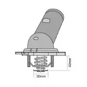 TRIDON Std Thermostat For Lexus GS300 GRS190R 03/05-12/10 3.0L 3GR-FSE (for: Lexus)