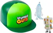 Bizak Stumble Guys Pack 64112700 5cm Hat with 2 Articulated Surprise Characters Officially Licensed by Video Game Collectors Fans and Boys or Girls