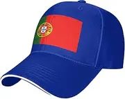 [SSIULUS] Portuguese Flag Casquette Cap Hats,Trucker,Baseball Cap with Snapback,Perfect for Summer,Golf