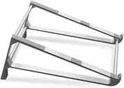 2 in 1 Design Aluminum Laptop Vertical Stand Notebook Cooling Holder Desktop Laptop Stand for MacBook Air Pro