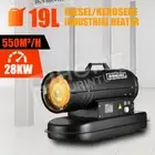 Industrial Fan Heater Diesel Kerosene for Workshop Warehouse Shed Hot Air 28KW