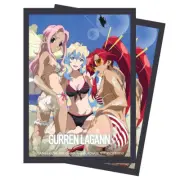 65 Ct Beach Standard Deck Protector Sleeves Storage Protector for Gurren Lagann