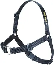 SofTouch Concepts the Original Sense-Ation No-Pull Dog Training Harness (Black, Medium-Large Wide)