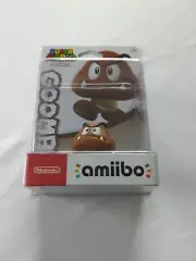 Goomba Super Mario Amiibo Nintendo Figure Brand New Factory Sealed Mint Classic