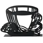 Coffee Napkin Holder Black Standing Napkin Dispenser Table
