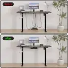New Standing Desk Electric Height Adjustable Sit Stand Office Computer Table