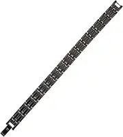 ORFOFE Magnetic Wristband Men's Jewelry Hand Chain Magnetic Therapy Bracelet for Fashion and Comfort
