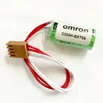 C200H-BAT09 (CR17335SE-R) 3V 1200MAH 帶4P棕色接頭 OMRON 不可充電PLC 鋰電池(含稅)【佑齊企業 ICMORE】